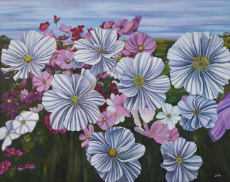 Flowering Cosmos Print