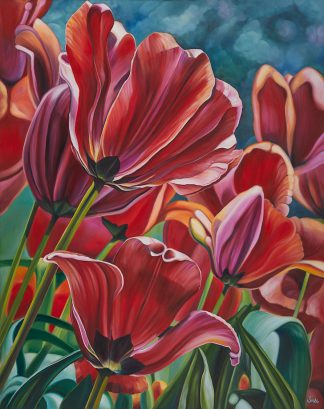 Spring Tulips Print