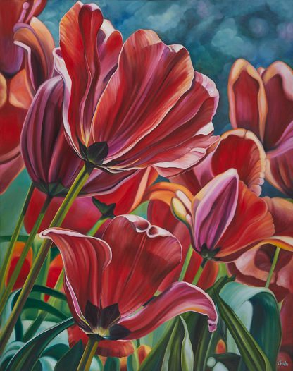 Spring Tulips Print